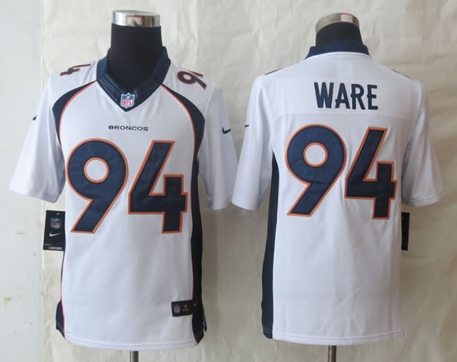 Nike Limited Denver Broncos #94 Ware White Jerseys,We sell and wholesale Nike Limited Denver Broncos #94 Ware White Jerseys on line form chian!