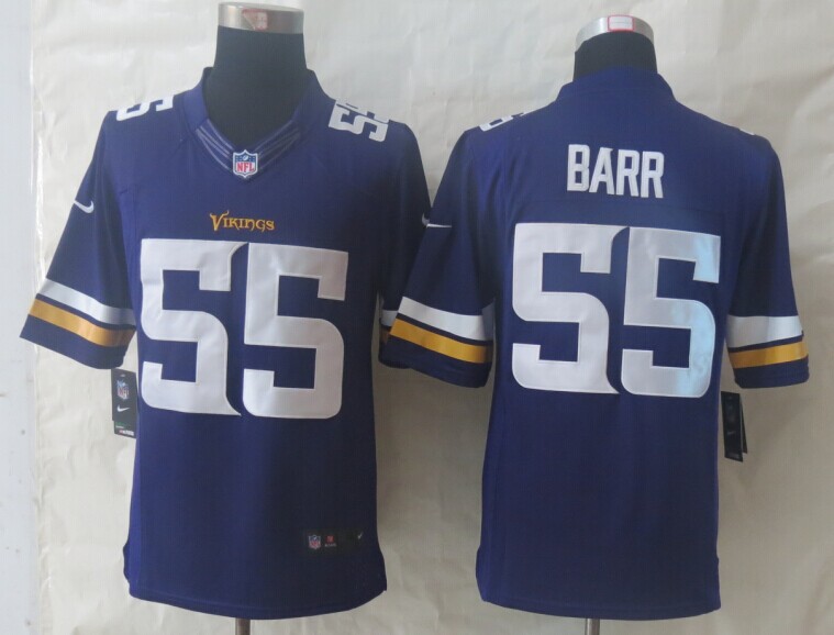 Nike Limited Minnesota Vikings #55 Barr Purple Jerseys,We sell and wholesale Nike Limited Minnesota Vikings #55 Barr Purple Jerseys on line form chian!