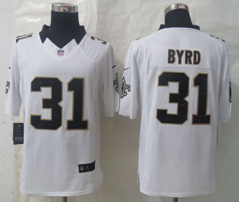 Nike Limited New Orleans Saints #31 Byrd White Jerseys,We sell and wholesale Nike Limited New Orleans Saints #31 Byrd White Jerseys on line form chian!