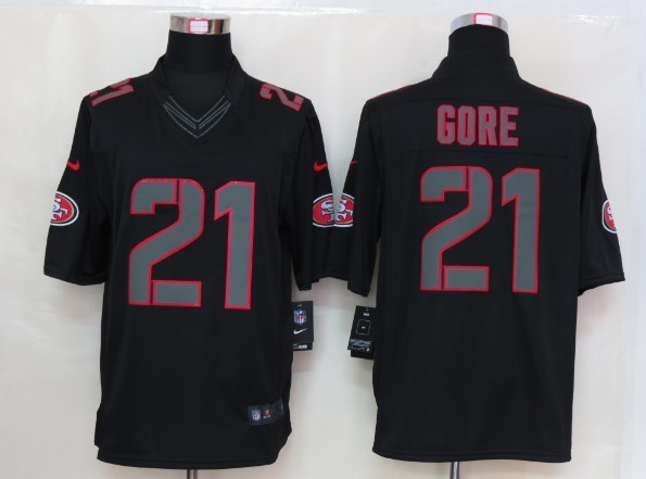 Nike Limited San Francisco 49ers #21 Gore Impact Black Jerseys,We sell and wholesale Nike Limited San Francisco 49ers #21 Gore Impact Black Jerseys on line form chian!