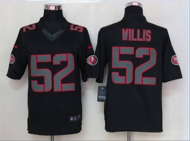 Nike Limited San Francisco 49ers #52 Willis Impact Black Jerseys,We sell and wholesale Nike Limited San Francisco 49ers #52 Willis Impact Black Jerseys on line form chian!