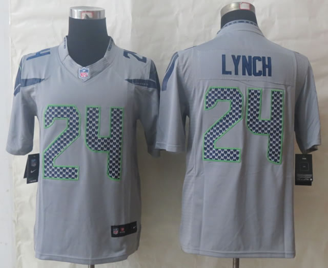 Nike Limited Seattle Seahawks #24 Lynch Grey Jerseys,We sell and wholesale Nike Limited Seattle Seahawks #24 Lynch Grey Jerseys on line form chian!