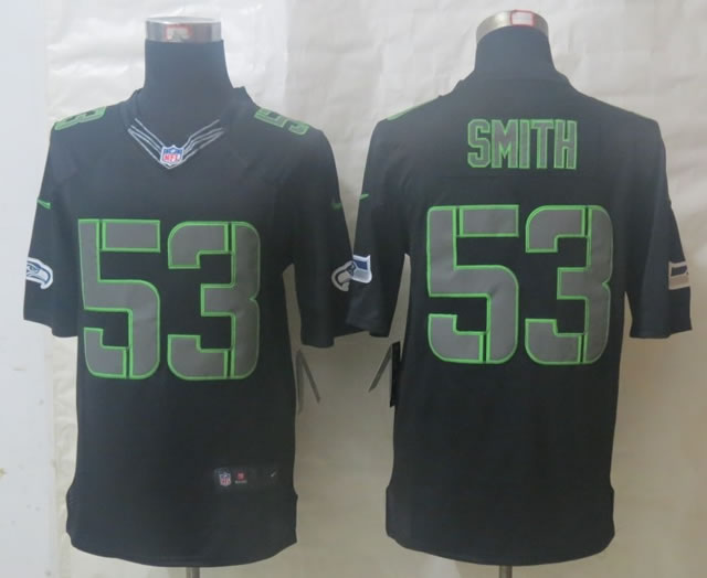 Nike Limited Seattle Seahawks #53 Smith Impact Black Jerseys,We sell and wholesale Nike Limited Seattle Seahawks #53 Smith Impact Black Jerseys on line form chian!