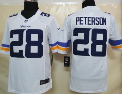 Nike Minnesota Vikings #28 Adrian Peterson 2013 White Limited Jerseys,We sell and wholesale Nike Minnesota Vikings #28 Adrian Peterson 2013 White Limited Jerseys on line form chian!