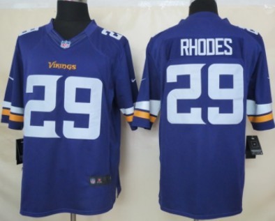 Nike Minnesota Vikings #29 Xavier Rhodes 2013 Purple Limited Jerseys,We sell and wholesale Nike Minnesota Vikings #29 Xavier Rhodes 2013 Purple Limited Jerseys on line form chian!