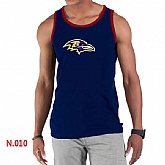 Nike NFL Baltimore Ravens Sideline Legend Authentic Logo men Tank Top D.Blue,baseball caps,new era cap wholesale,wholesale hats
