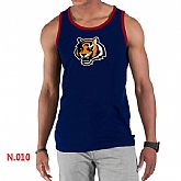 Nike NFL Cincinnati Bengals Sideline Legend Authentic Logo men Tank Top D.Blue 2,baseball caps,new era cap wholesale,wholesale hats