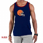 Nike NFL Cleveland Browns Sideline Legend Authentic Logo men Tank Top D.Blue,baseball caps,new era cap wholesale,wholesale hats