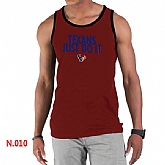 Nike NFL Houston Texans Sideline Legend Authentic Logo men Tank Top Red 2,baseball caps,new era cap wholesale,wholesale hats