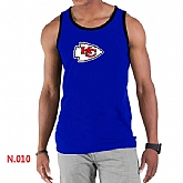 Nike NFL Kansas City Chiefs Sideline Legend Authentic Logo men Tank Top Blue,baseball caps,new era cap wholesale,wholesale hats