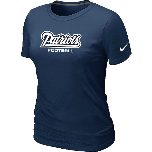 Nike New England Patriots Sideline Legend Authentic Font Women's T-Shirt D.Blue,We sell and wholesale Nike New England Patriots Sideline Legend Authentic Font Women's T-Shirt D.Blue on line form chian!