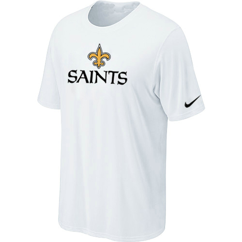Nike New Orleans Saints Authentic Logo T-Shirt White,We sell and wholesale Nike New Orleans Saints Authentic Logo T-Shirt White on line form chian!