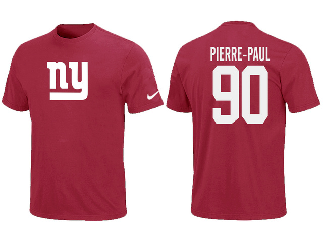 Nike New York Giants Jason Pierre-Paul Name & Number T-Shirt Red,We sell and wholesale Nike New York Giants Jason Pierre-Paul Name & Number T-Shirt Red on line form chian!