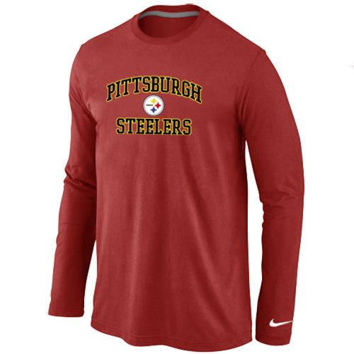 Nike Pittsburgh Steelers Heart & Soul Long Sleeve T-Shirt Red,We sell and wholesale Nike Pittsburgh Steelers Heart & Soul Long Sleeve T-Shirt Red on line form chian!