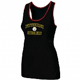 Nike Pittsburgh Steelers Heart x26 Soul Tri-Blend Racerback stretch Tank Top Black,baseball caps,new era cap wholesale,wholesale hats