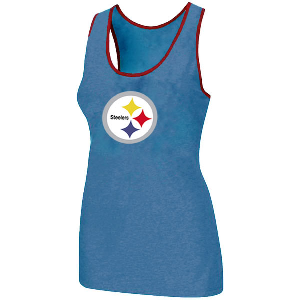 Nike Pittsburgh Steelers Ladies Big Logo Tri-Blend Racerback stretch Tank Top L.Blue,We sell and wholesale Nike Pittsburgh Steelers Ladies Big Logo Tri-Blend Racerback stretch Tank Top L.Blue on line form chian!