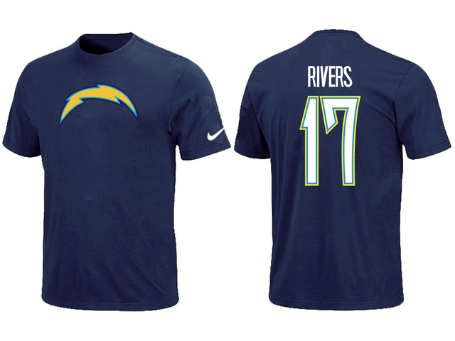 Nike San Diego Chargers Phillip Rivers Name & Number T-Shirt D.Blue,We sell and wholesale Nike San Diego Chargers Phillip Rivers Name & Number T-Shirt D.Blue on line form chian!