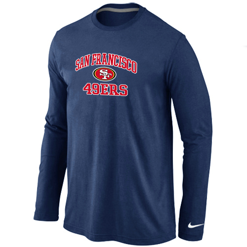 Nike San Francisco 49ers Heart & Soul Long Sleeve T-Shirt,We sell and wholesale Nike San Francisco 49ers Heart & Soul Long Sleeve T-Shirt on line form chian!