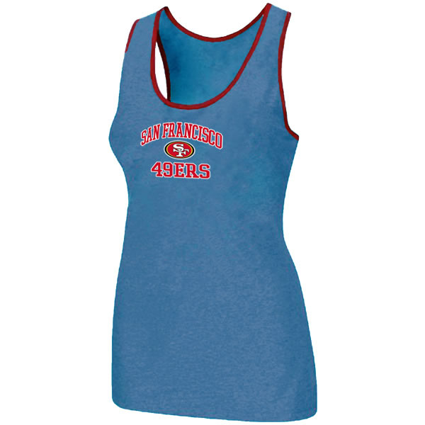 Nike San Francisco 49ers Heart x26 Soul Tri-Blend Racerback stretch Tank Top L.Blue,We sell and wholesale Nike San Francisco 49ers Heart x26 Soul Tri-Blend Racerback stretch Tank Top L.Blue on line form chian!