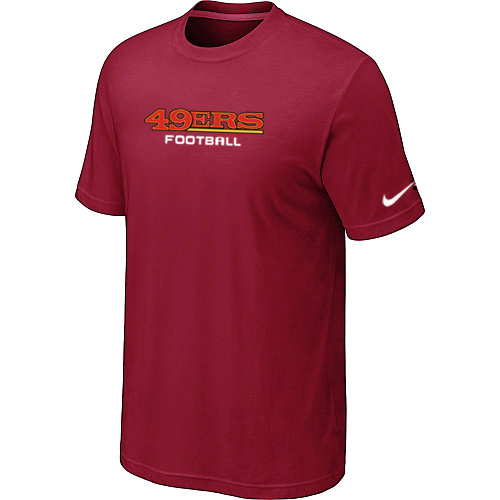 Nike San Francisco 49ers Sideline Legend Authentic Font T-Shirt Red,We sell and wholesale Nike San Francisco 49ers Sideline Legend Authentic Font T-Shirt Red on line form chian!