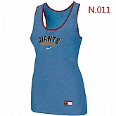 Nike San Francisco Giants Tri-Blend Racerback stretch Tank Top L.Blue,baseball caps,new era cap wholesale,wholesale hats
