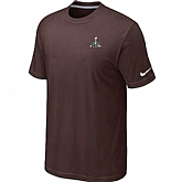 Nike Seattle Seahawks Super Bowl XLVIII Champions Trophy Collection Locker Room T-Shirt -Brown,baseball caps,new era cap wholesale,wholesale hats