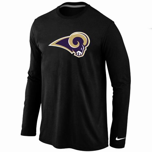 Nike St.Louis Rams Logo Long Sleeve T-Shirt black,We sell and wholesale Nike St.Louis Rams Logo Long Sleeve T-Shirt black on line form chian!