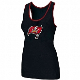Nike Tampa Bay Buccaneers Ladies Big Logo Tri-Blend Racerback stretch Tank Top Black,baseball caps,new era cap wholesale,wholesale hats