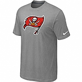 Nike Tampa Bay Buccaneers Sideline Legend Authentic Logo T-Shirt Light grey,baseball caps,new era cap wholesale,wholesale hats