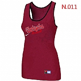 Nike Washington Nationals Tri-Blend Racerback stretch Tank Top Red,baseball caps,new era cap wholesale,wholesale hats