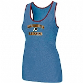Nike Washington Red Skins Heart x26 Soul Tri-Blend Racerback stretch Tank Top L.Blue,baseball caps,new era cap wholesale,wholesale hats