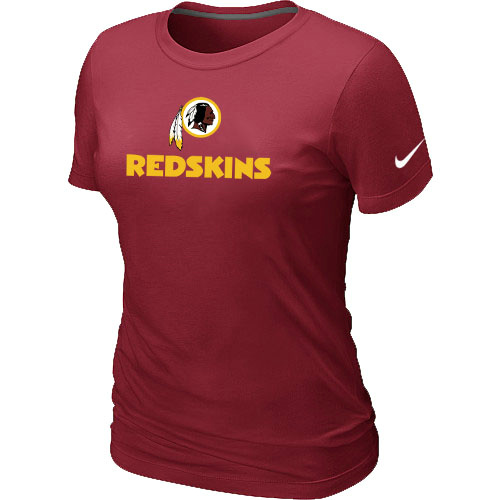 Nike Washington Redskins Authentic Logo Women's T-Shirt Red,We sell and wholesale Nike Washington Redskins Authentic Logo Women's T-Shirt Red on line form chian!