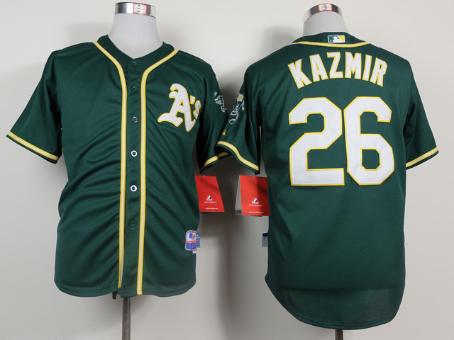 Oakland Athletics #26 Kazmir 2014 Green Jerseys,We sell and wholesale Oakland Athletics #26 Kazmir 2014 Green Jerseys on line form chian!