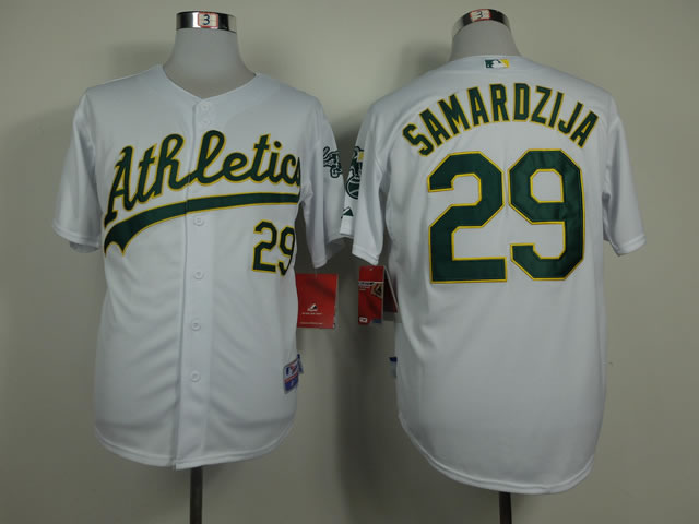 Oakland Athletics #29 Samardzija 2014 White Jerseys,We sell and wholesale Oakland Athletics #29 Samardzija 2014 White Jerseys on line form chian!