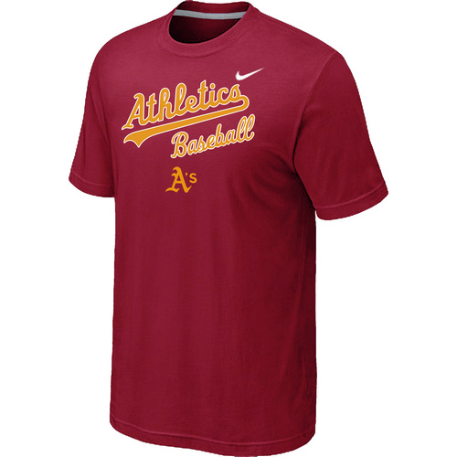 Oakland Athletics 2014 Home Practice T-Shirt - Red,We sell and wholesale Oakland Athletics 2014 Home Practice T-Shirt - Red on line form chian!