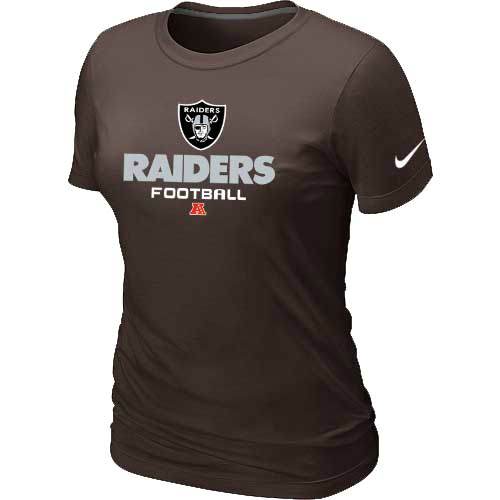 Oakland Raiders Brown Women's Critical Victory T-Shirt,We sell and wholesale Oakland Raiders Brown Women's Critical Victory T-Shirt on line form chian!
