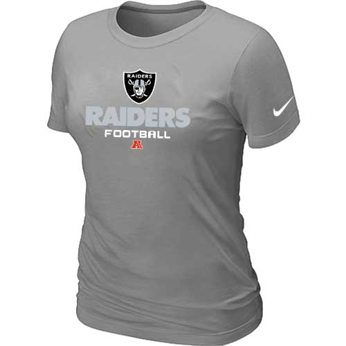 Oakland Raiders L.Grey Women's Critical Victory T-Shirt,We sell and wholesale Oakland Raiders L.Grey Women's Critical Victory T-Shirt on line form chian!