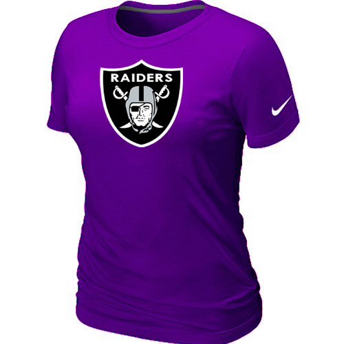 Oakland Raiders Purple Women's Logo T-Shirt,We sell and wholesale Oakland Raiders Purple Women's Logo T-Shirt on line form chian!
