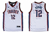 Oklahoma City Thunder #12 Steven Adams Revolution 30 Swingman White Jerseys,baseball caps,new era cap wholesale,wholesale hats