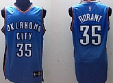 Oklahoma City Thunder #35 Kevin Durant Revolution 30 Swingman 2013 Resonate Blue Jerseys,baseball caps,new era cap wholesale,wholesale hats