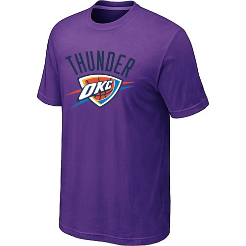Oklahoma City Thunder Big & Tall Primary Logo Purple T-Shirt,We sell and wholesale Oklahoma City Thunder Big & Tall Primary Logo Purple T-Shirt on line form chian!