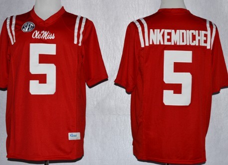 Ole Miss Rebels #5 Robert Nkemdiche 2013 Red Jerseys,We sell and wholesale Ole Miss Rebels #5 Robert Nkemdiche 2013 Red Jerseys on line form chian!