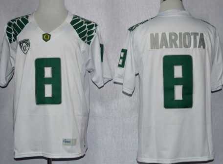 Oregon Ducks #8 Marcus Mariota 2013 White Limited Jerseys,We sell and wholesale Oregon Ducks #8 Marcus Mariota 2013 White Limited Jerseys on line form chian!
