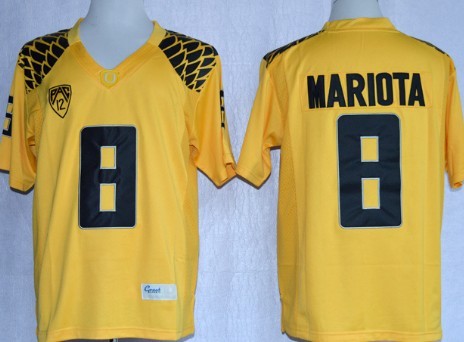 Oregon Ducks #8 Marcus Mariota 2013 Yellow Limited Jerseys,We sell and wholesale Oregon Ducks #8 Marcus Mariota 2013 Yellow Limited Jerseys on line form chian!