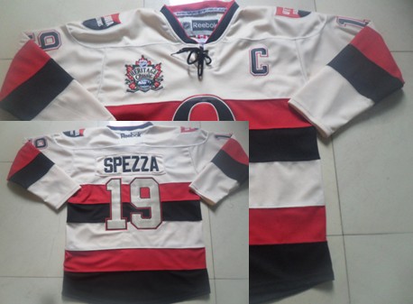 Ottawa Senators #19 Jason Spezza 2014 Heritage Classic Cream Jerseys,We sell and wholesale Ottawa Senators #19 Jason Spezza 2014 Heritage Classic Cream Jerseys on line form chian!