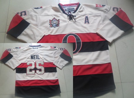 Ottawa Senators #25 Chris Neil 2014 Heritage Classic Cream Jerseys,We sell and wholesale Ottawa Senators #25 Chris Neil 2014 Heritage Classic Cream Jerseys on line form chian!