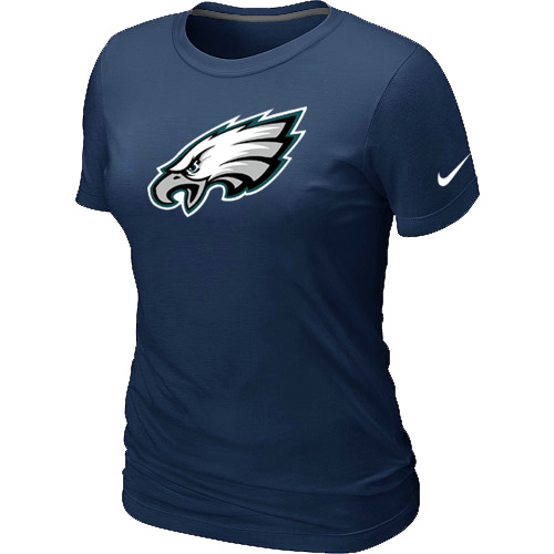 Philadelphia Eagles D.Blue Women's Logo T-Shirt,We sell and wholesale Philadelphia Eagles D.Blue Women's Logo T-Shirt on line form chian!