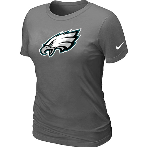 Philadelphia Eagles D.Grey Women's Logo T-Shirt,We sell and wholesale Philadelphia Eagles D.Grey Women's Logo T-Shirt on line form chian!