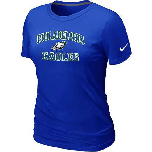 Philadelphia Eagles Women's Heart & Soul Blue T-Shirt,We sell and wholesale Philadelphia Eagles Women's Heart & Soul Blue T-Shirt on line form chian!