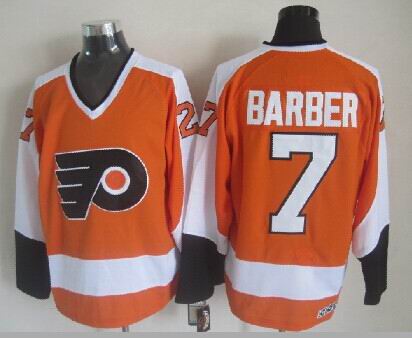Philadelphia Flyers #7 Barber CCM Throwback Orange Jerseys,We sell and wholesale Philadelphia Flyers #7 Barber CCM Throwback Orange Jerseys on line form chian!